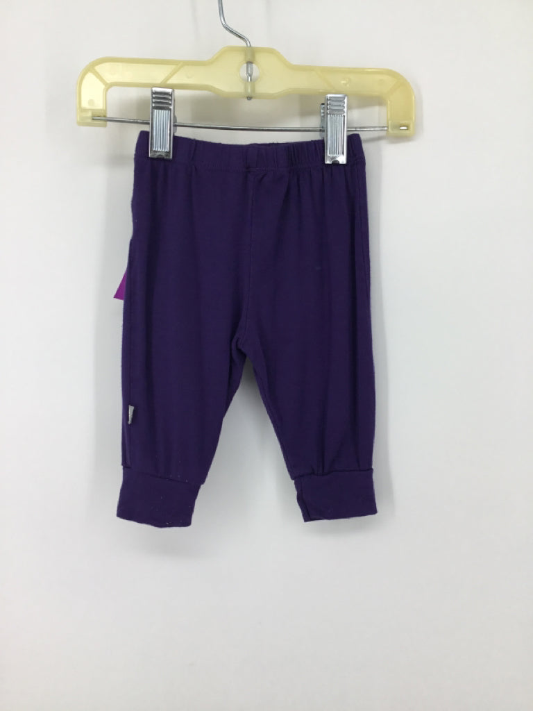 Kyte Child Size Newborn Purple Solid Pants - boys