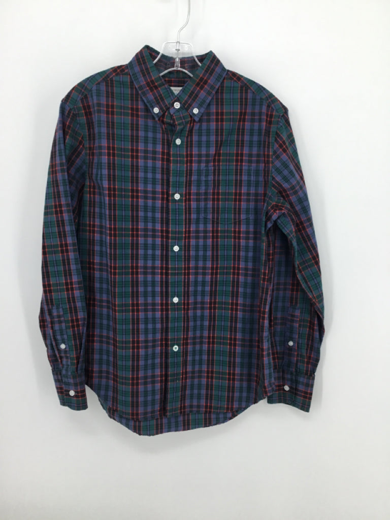 Crewcuts Child Size 12 Multi-Color Plaid Shirt - boys