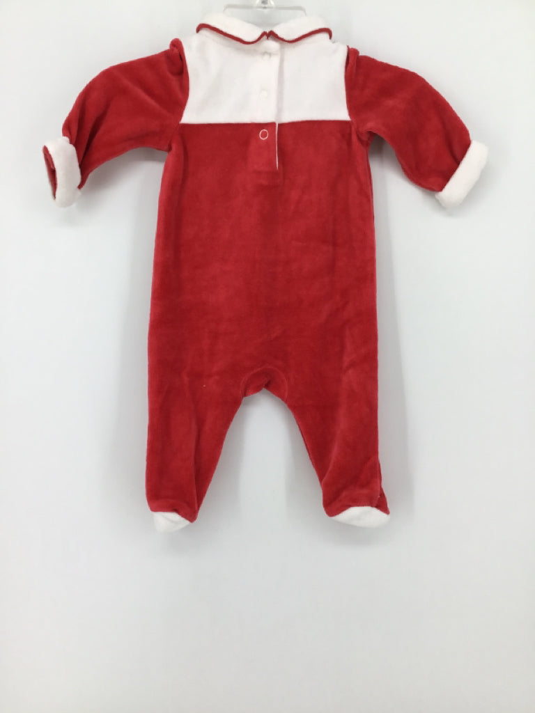 Janie and Jack Child Size Newborn Red Christmas Outfit