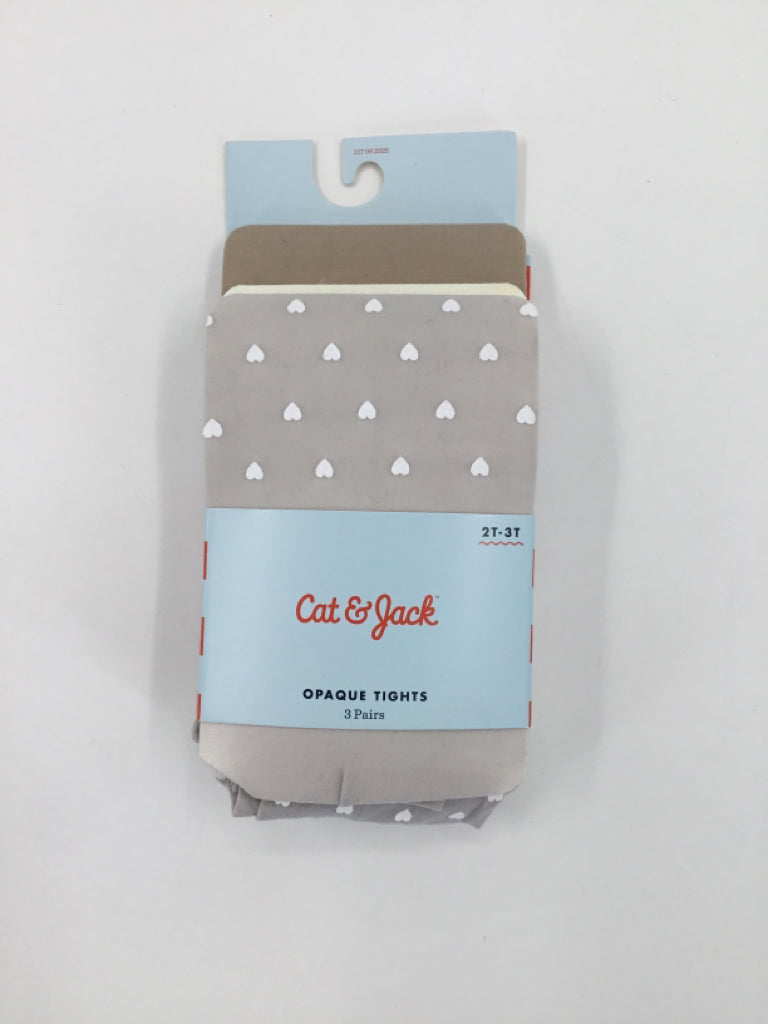 Cat & Jack Child Size 2 Tan Tights - girls