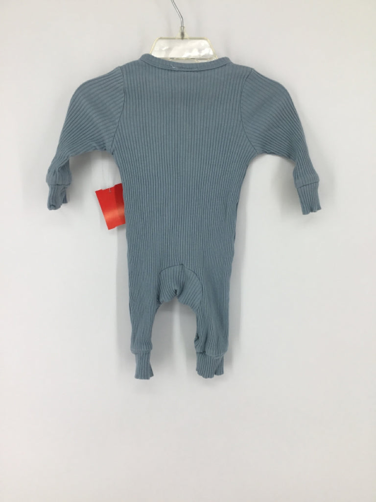 Triple the Joy Child Size 0-3 Months Blue Solid Outfit - boys