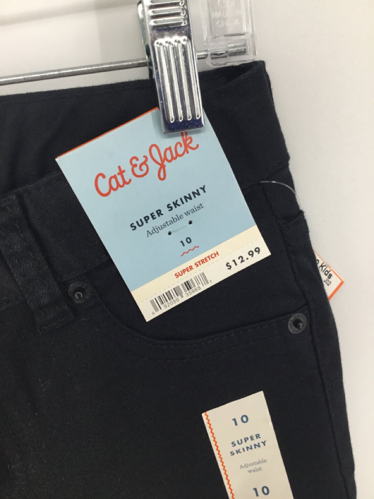 Cat & Jack Child Size 10 Black Jeans - girls