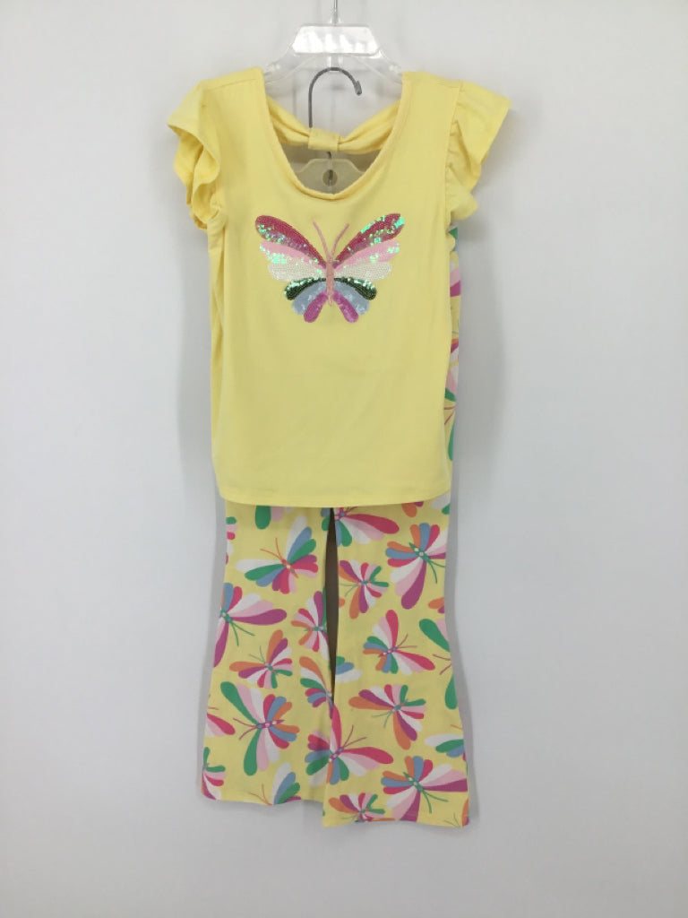 btween Child Size 6 Yellow Outfit - girls