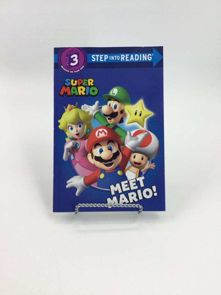Super Mario Meet Mario! Paper Back Book