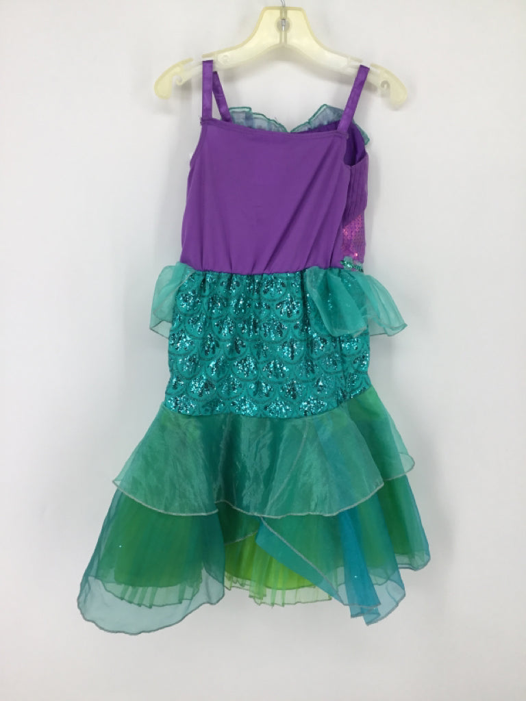 Disney Child Size 3 Purple Ariel Dress-Up