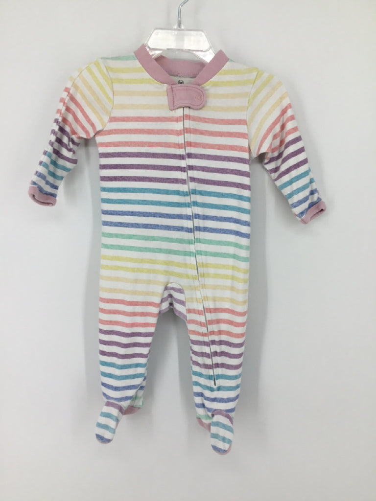 Honest Baby Clothing Child Size 3-6 Months Multi-Color Sleepers