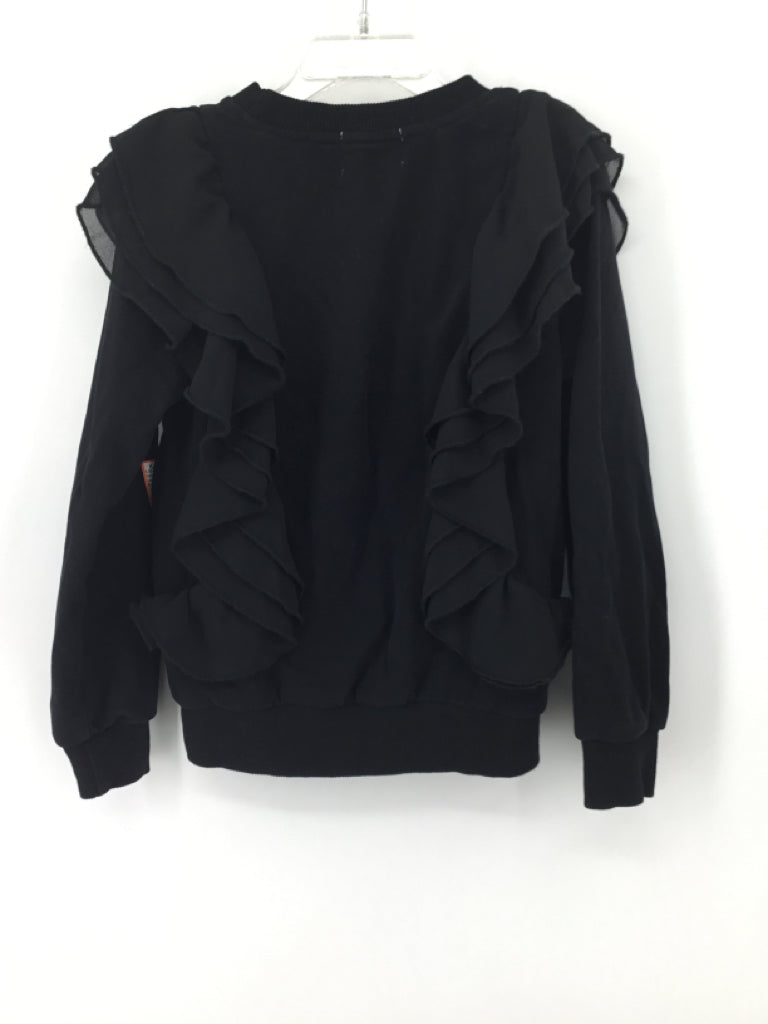 Lola & the Boys Child Size 6 Black Sweatshirt - girls