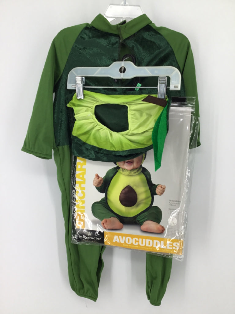 In Character Child Size Newborn Green Avocuddles Halloween Costume