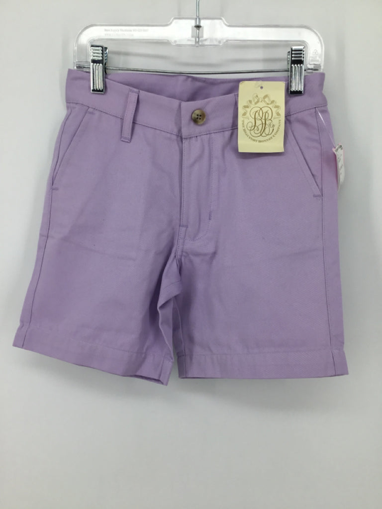 The Beaufort Bonnet Co Child Size 7 Purple Solid Shorts - boys