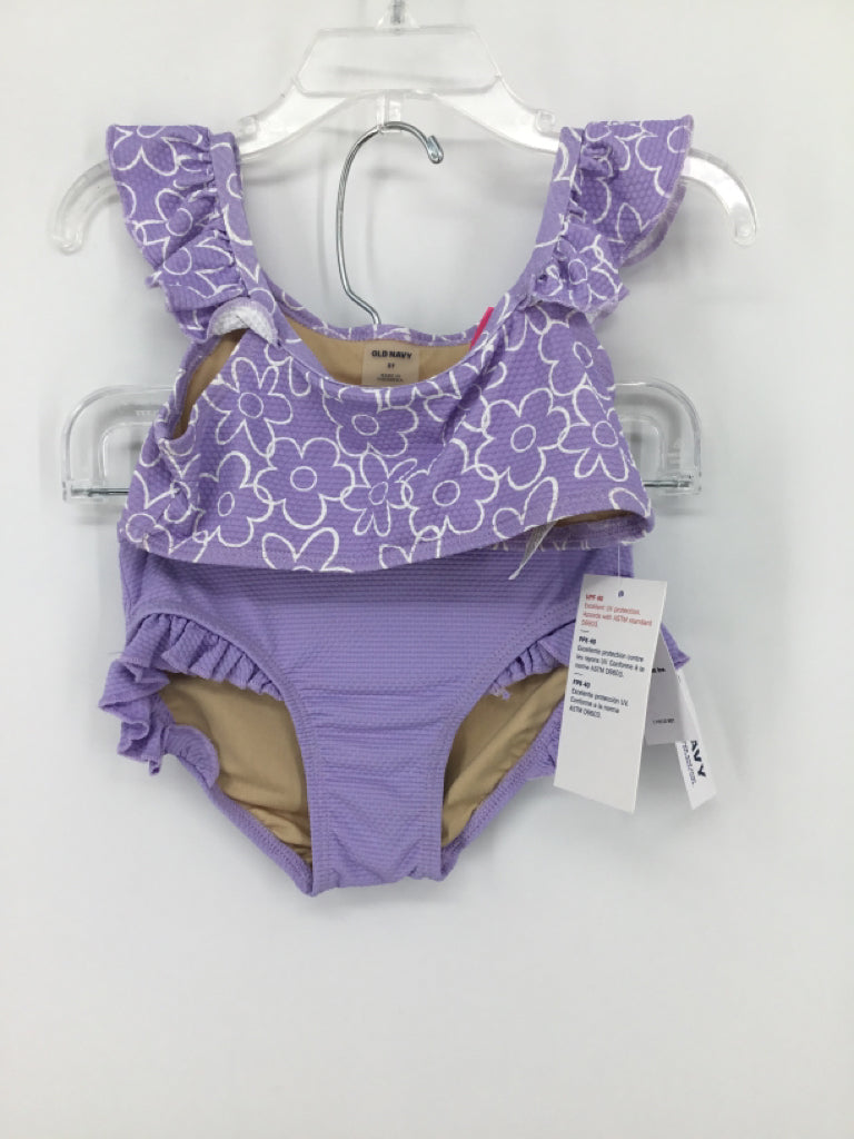 Old Navy Child Size 3 Purple Swimwear - girls