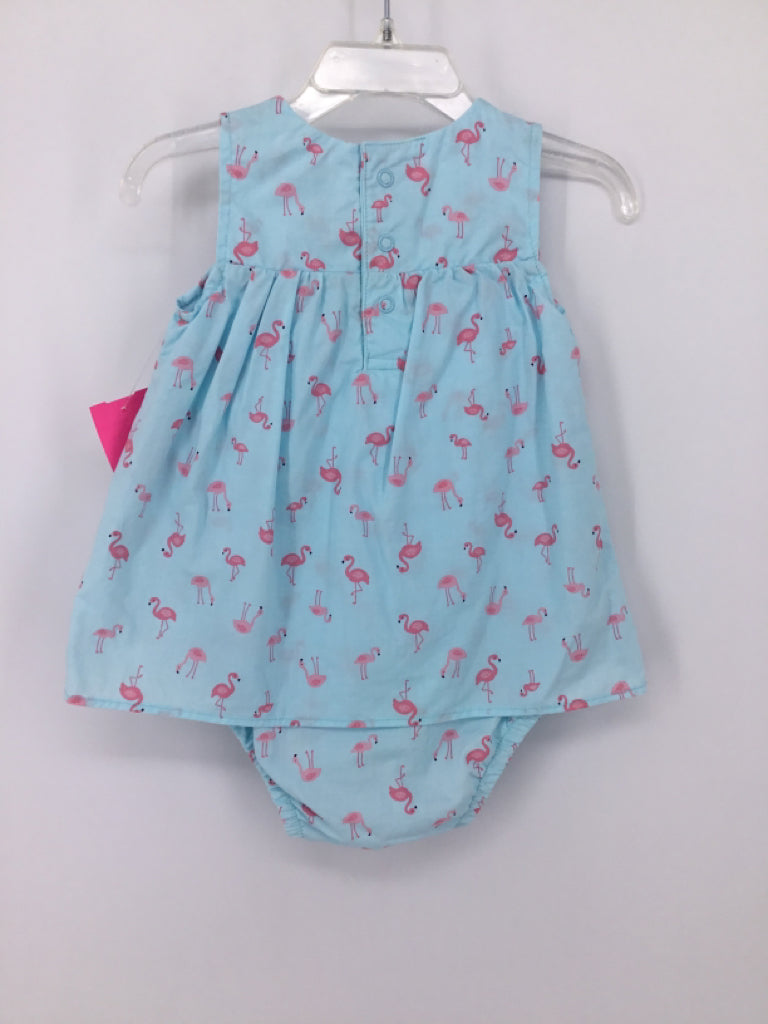 Just One You Made by Carters Child Size 12 Months Blue Outfit - girls