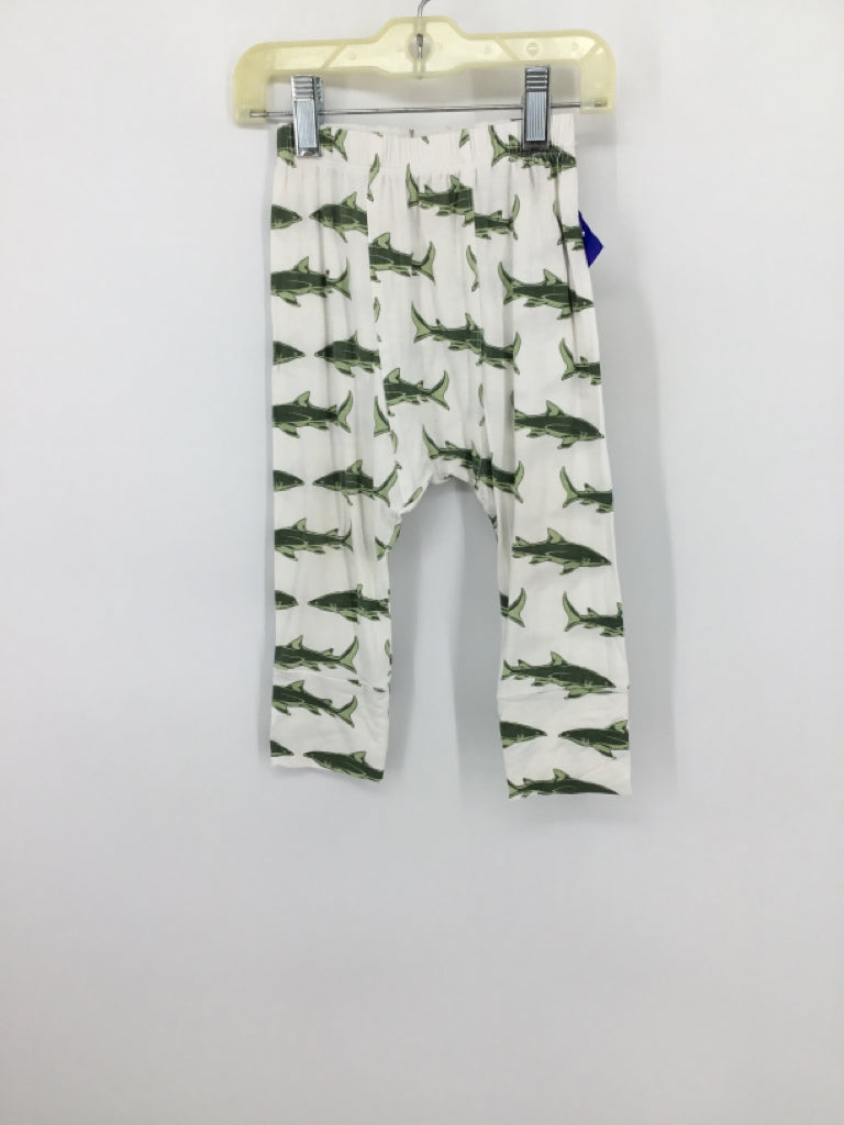 Kate Quinn Organics Child Size 18-24 Months Green Print Pants - boys