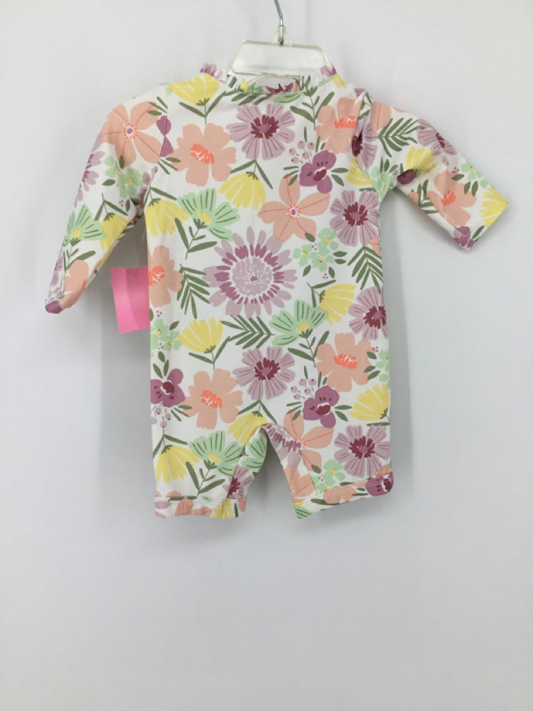 Just One You Made by Carters Child Size 3 Months Multi-Color Swimwear - girls