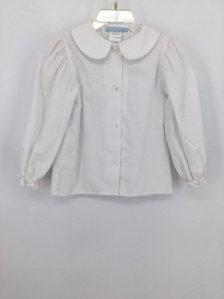 Chabre Child Size 3 White Shirt - girls