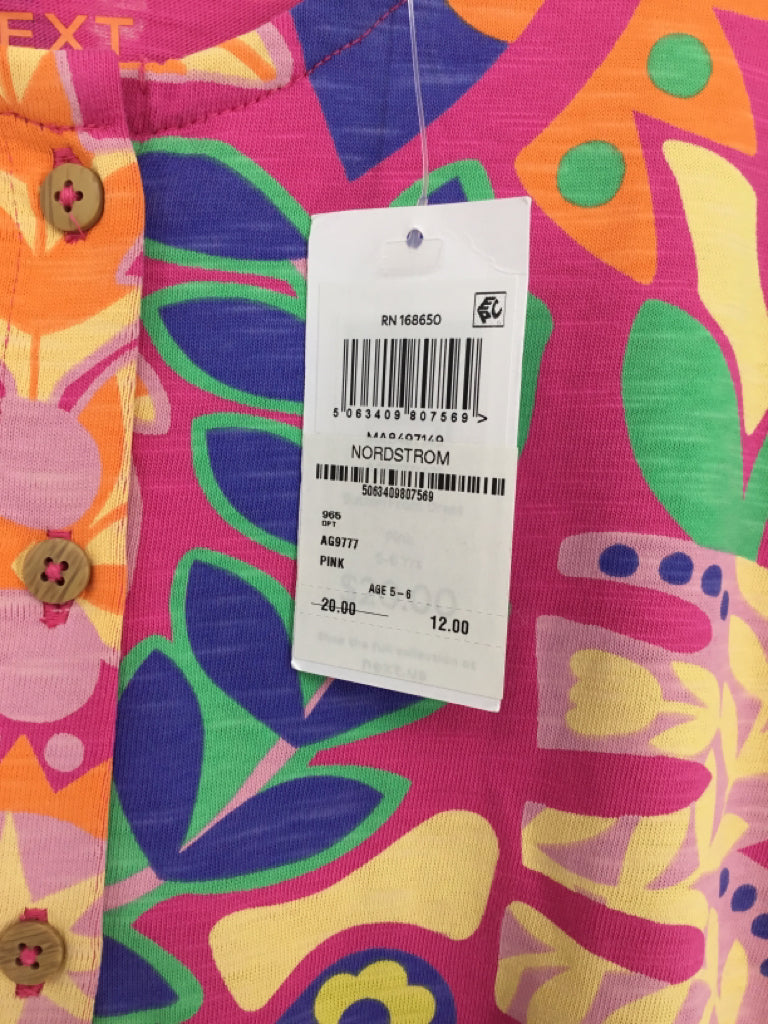 Next Child Size 5 Pink Dress - girls