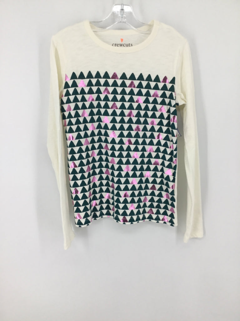 Crewcuts Child Size 10 White T-shirt - girls