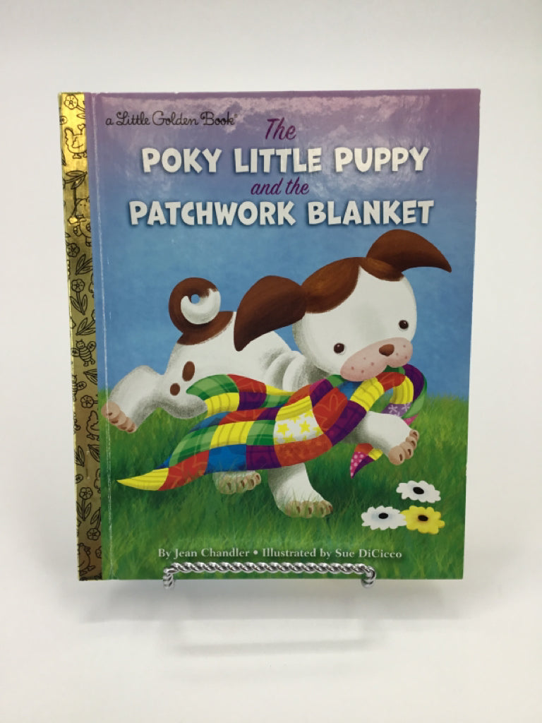 The Poky Little Puppy and the Patchwork Blanket Hardback Book
