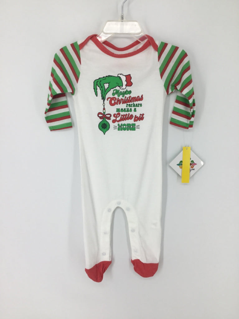 Jane Marie Child Size 6 Months White Christmas Outfit