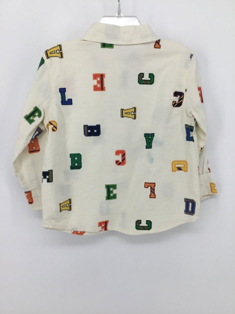 Old Navy Child Size 2 Multi-Color Print Shirt - boys