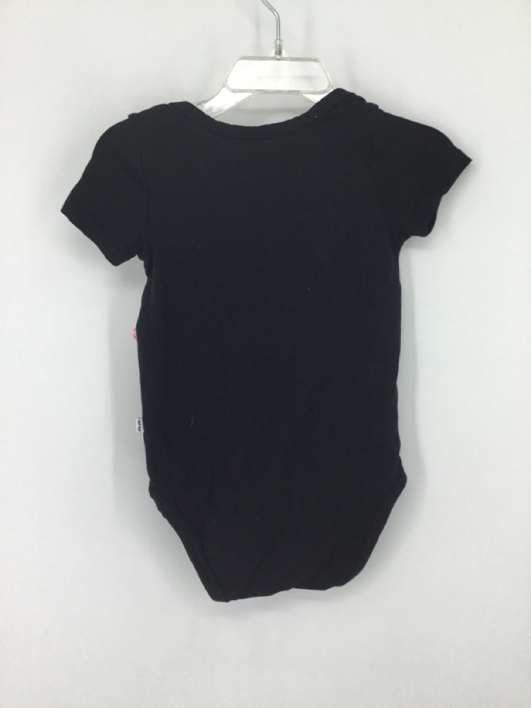 Play by Little Sleepies Child Size 6-12 Months Black Onesie