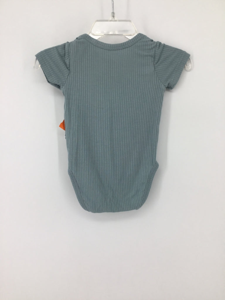 Play by Little Sleepies Child Size 0-3 Months Blue Onesie