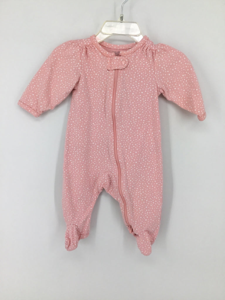 Just One You Made by Carters Child Size 3 Months Pink Sleepers