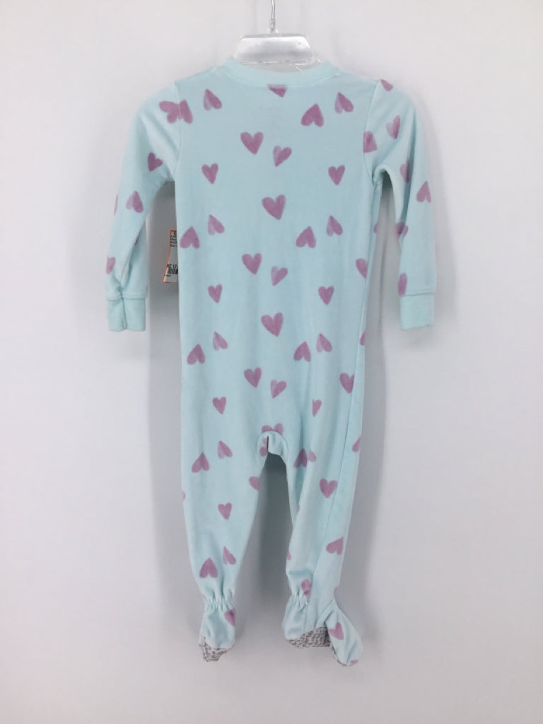 Just One You Made by Carters Child Size 12 Months Blue Sleepers