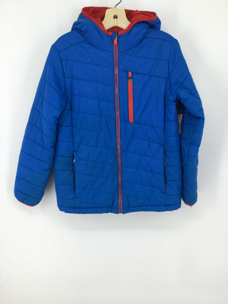 Lands' End Child Size 10 Blue Solid Outerwear - boys