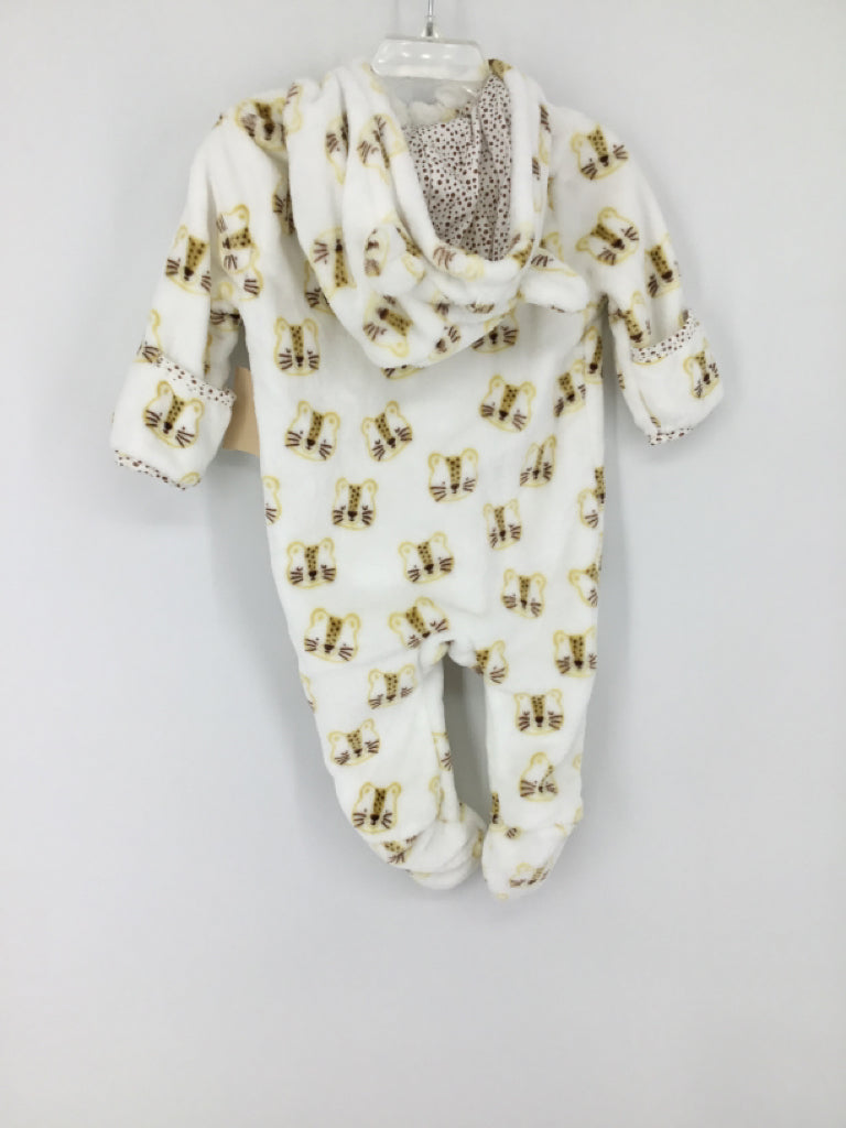 Mick Mack Child Size 3-6 Months White Print Outerwear - boys