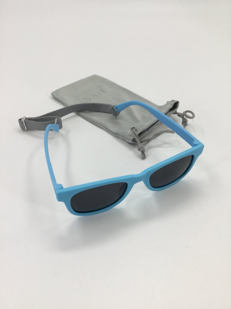 HXS Blue Sunglasses With Strap