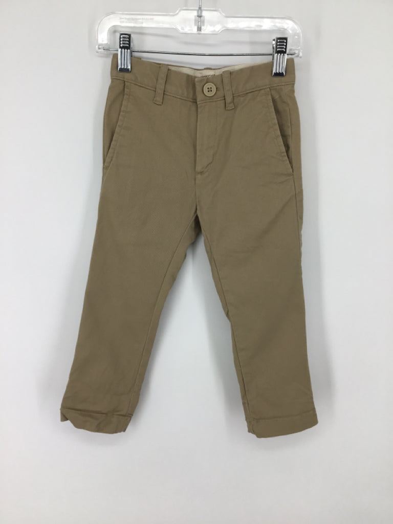 Crewcuts Child Size 3 Tan Solid Pants - boys