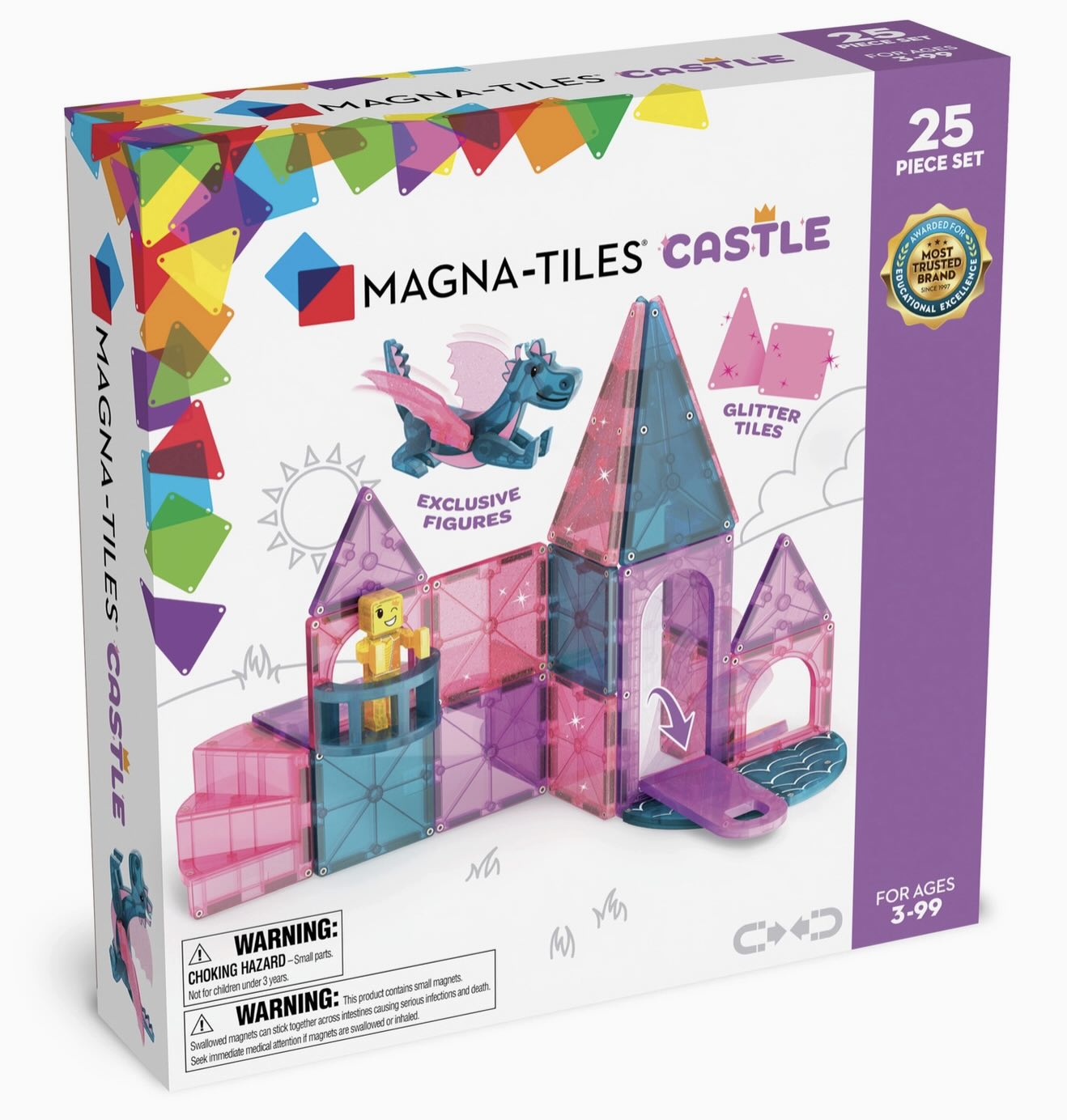 Magna-Tiles - Castle (25 Piece Set)