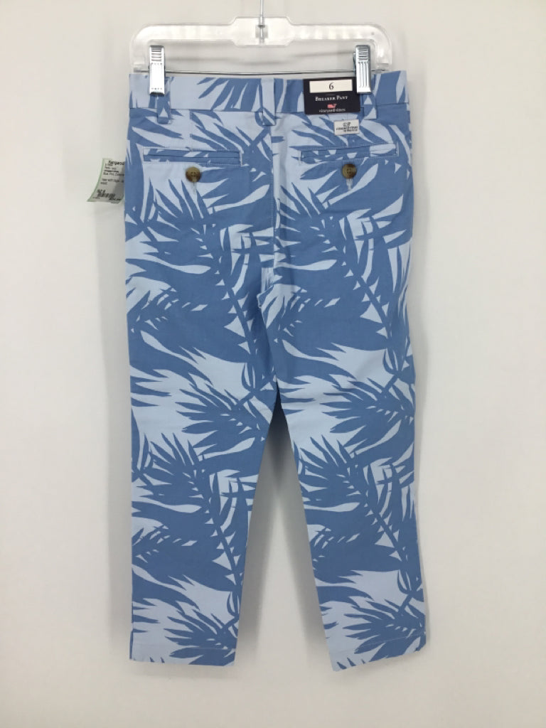 vineyard vines Child Size 6 Blue Print Pants - boys