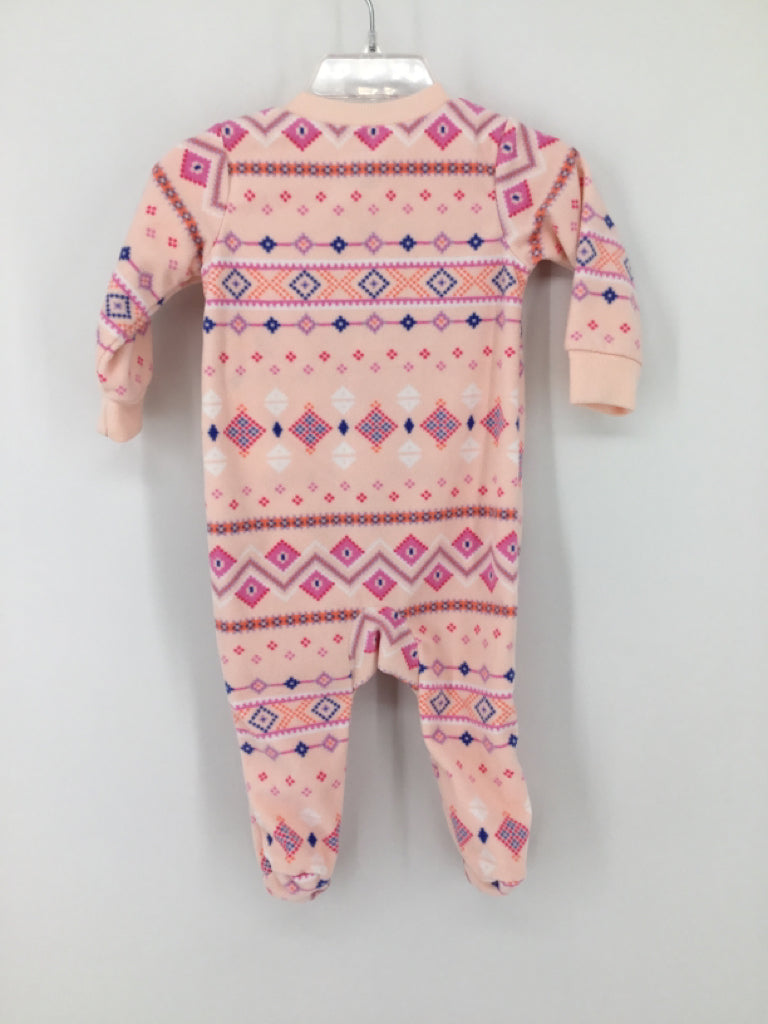 Carter's Child Size 6 Months Pink Sleepers