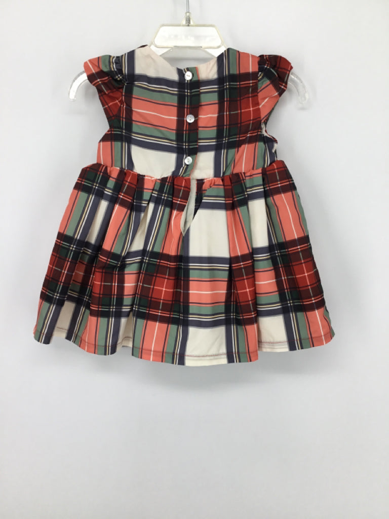 H & M Child Size 6 Months Red Dress - girls