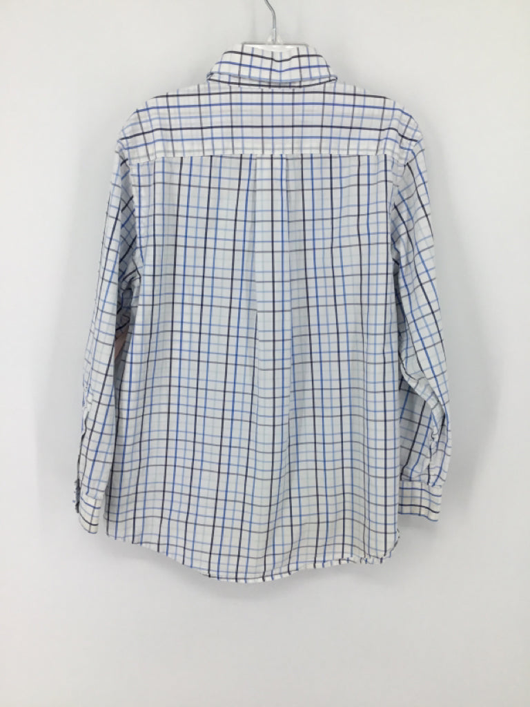 vineyard vines Child Size 6 Blue Checkered Shirt - boys