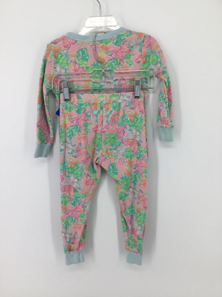 Lilly Pulitzer + PBK Child Size 3 Multi-Color Pajamas - girls