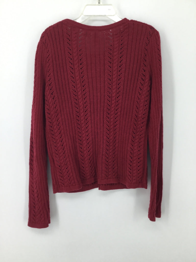 Janie and Jack Child Size 6 Pink Sweater - girls