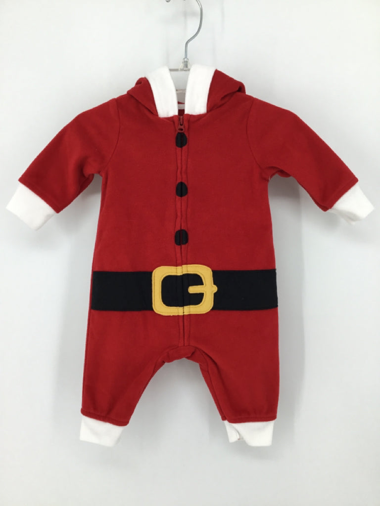 Child of Mine Child Size 0-3 Months Red Christmas Outfit