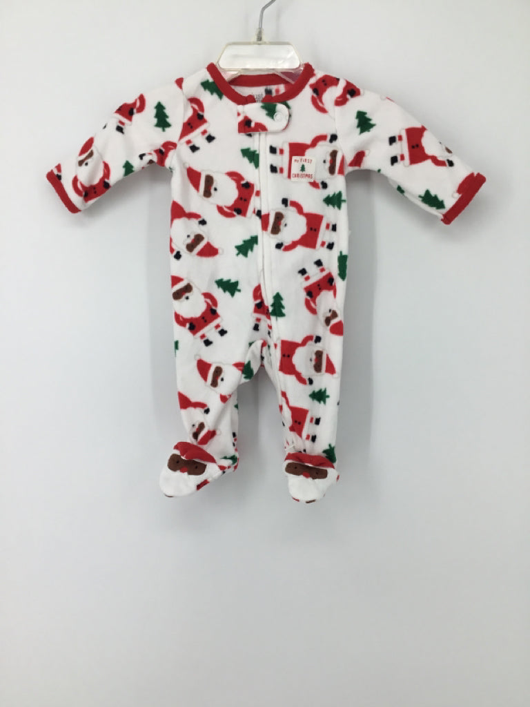 Just One You Made by Carters Child Size Newborn Red Christmas Sleeper