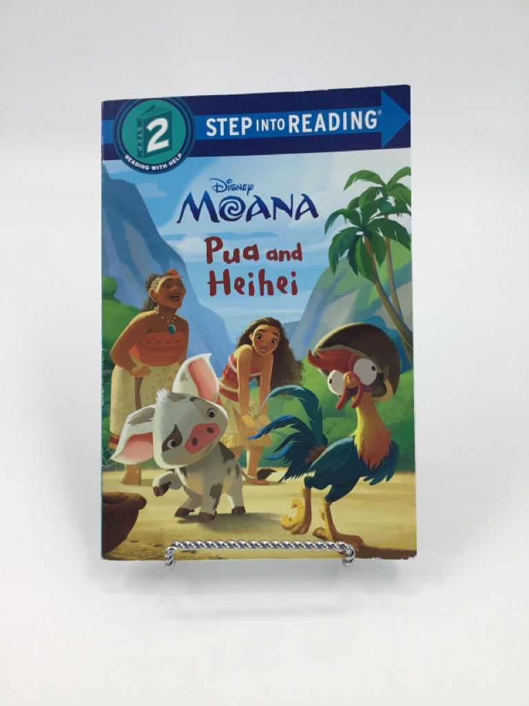 Disney Moana: Pua and Heihei Paperback Book