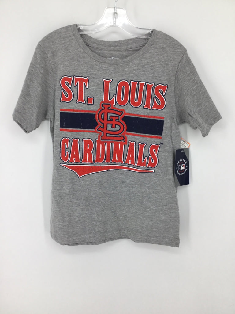 Genuine Merchandise Child Size 8 Gray Cardinals T-shirt - boys