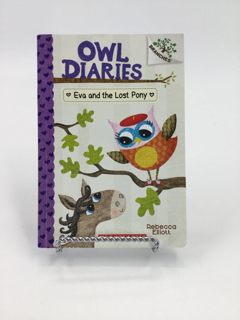 Scholastic Owl Diaries Eva and the Lost Pony Paperback Book