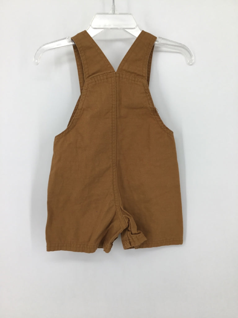 Timberland Child Size 6-9 Months Brown screen printed Overalls - boys