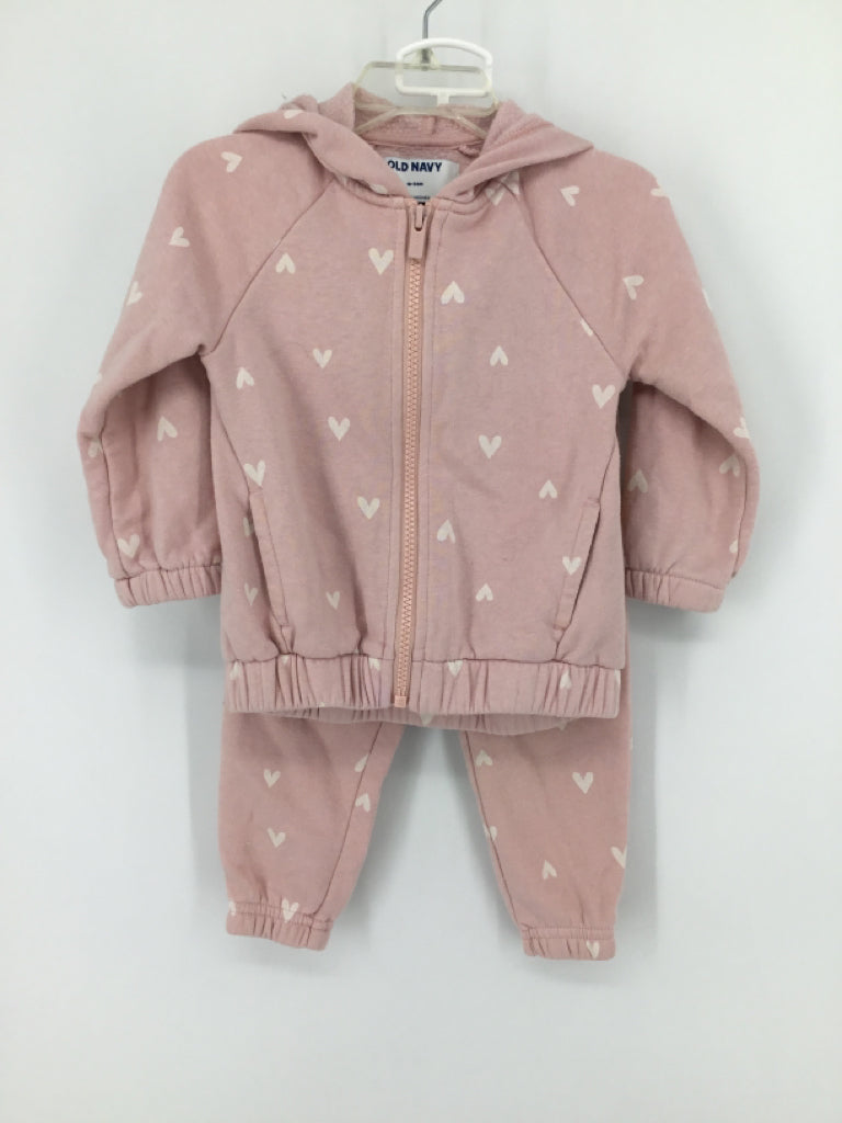 Old Navy Child Size 18-24 Months Pink Outfit - girls