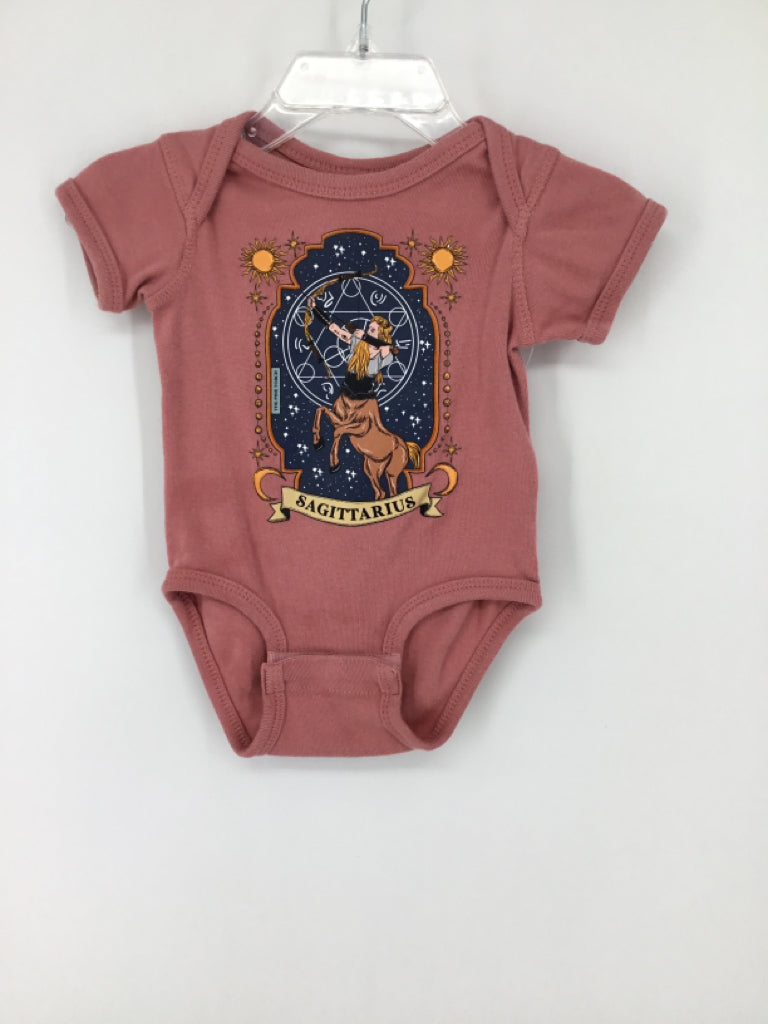 Rabbit Skins Child Size 6 Months Pink Onesie
