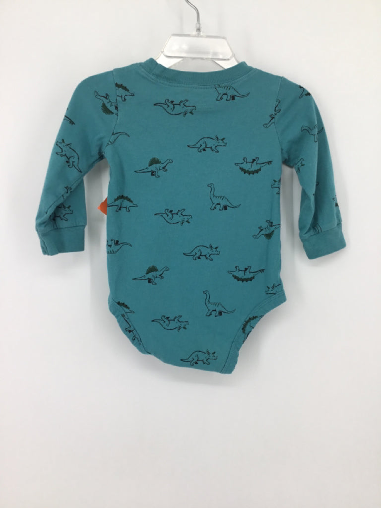 Carter's Child Size 12 Months Teal Onesie