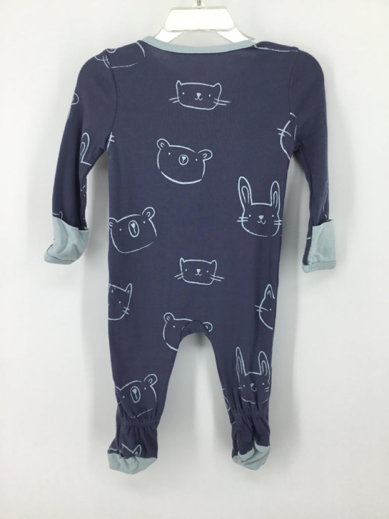 cloud island Child Size 3-6 Months Blue Sleepers