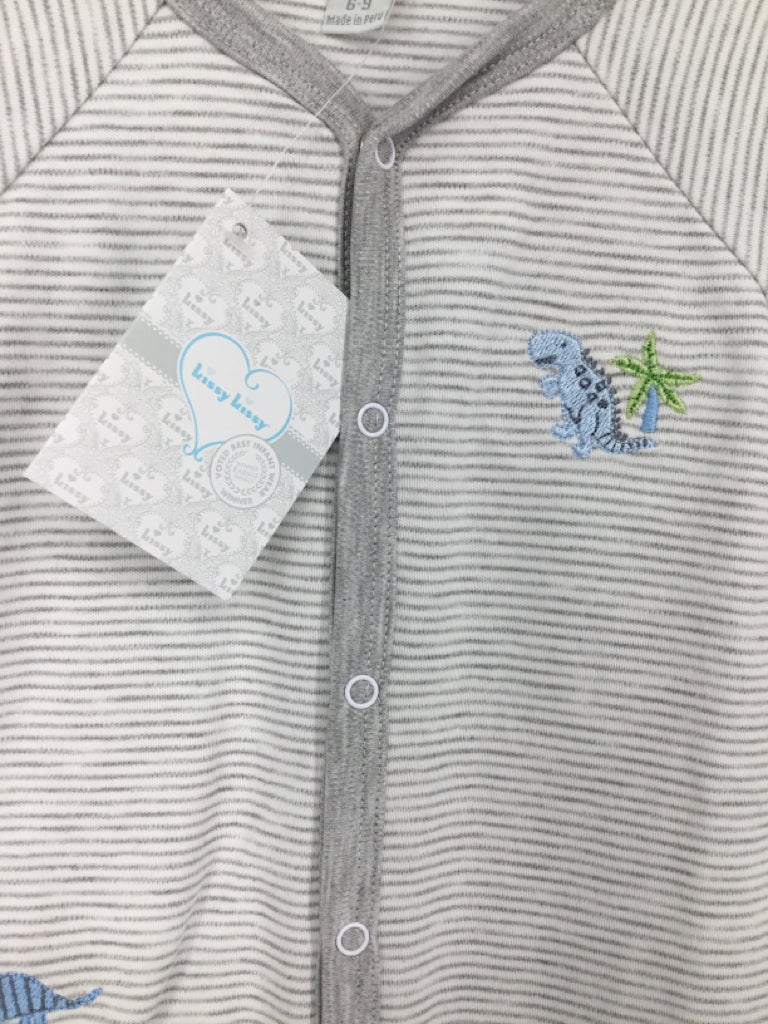 Kissy Kissy Child Size 6-9 Months Gray Sleepers
