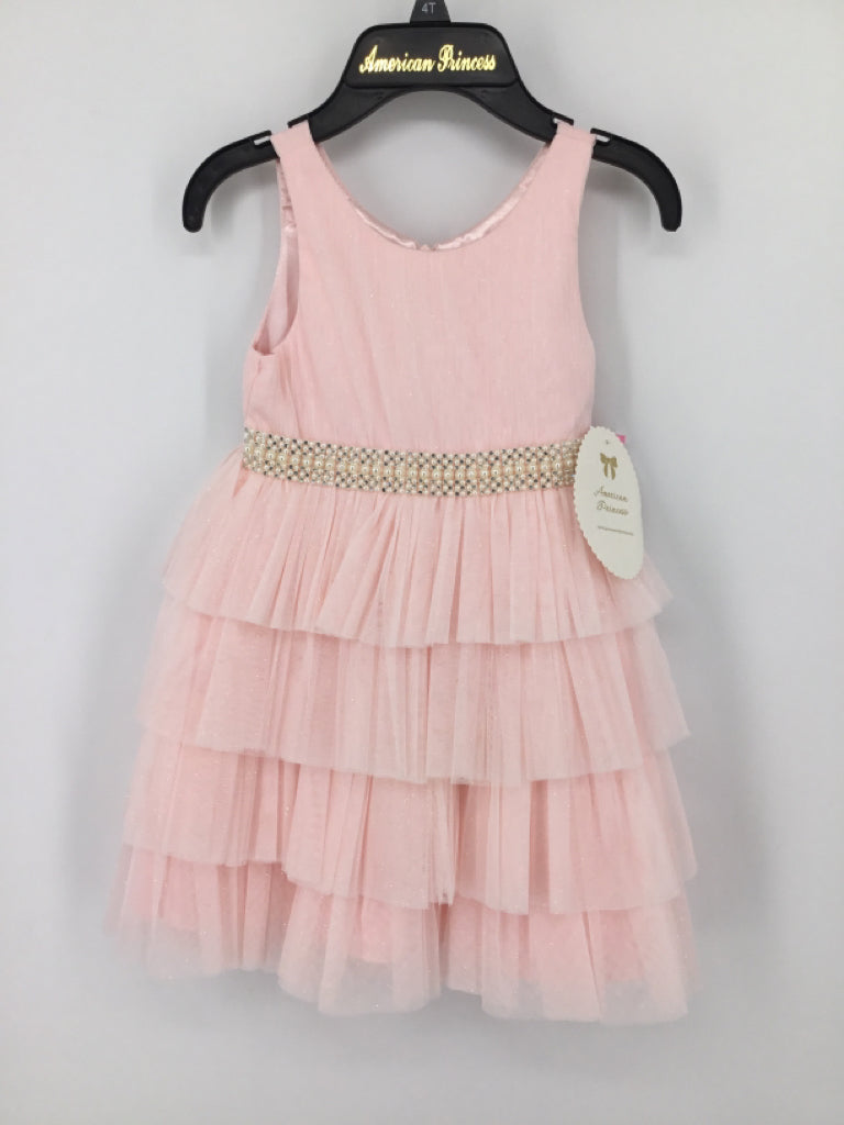 American Princess Child Size 4 Pink Dress - girls